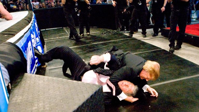 WWE - WrestleMania 23 - Donald Trump and Vince McMahon