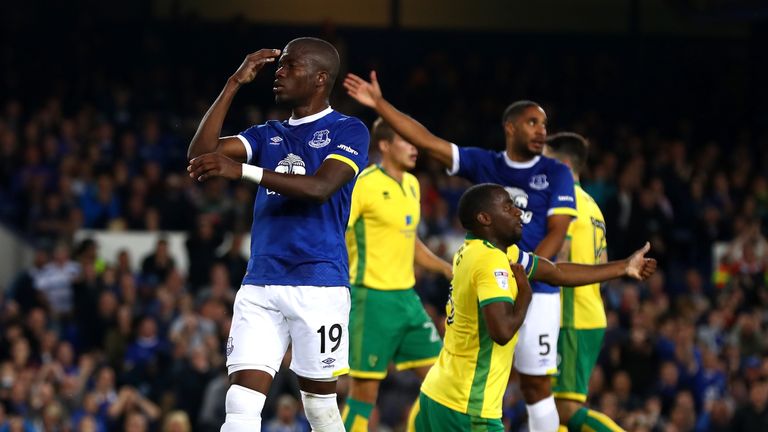 Valencia played the full game against Norwich in the EFL Cup