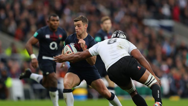 George Ford admits England can still improve after their win over Fiji 