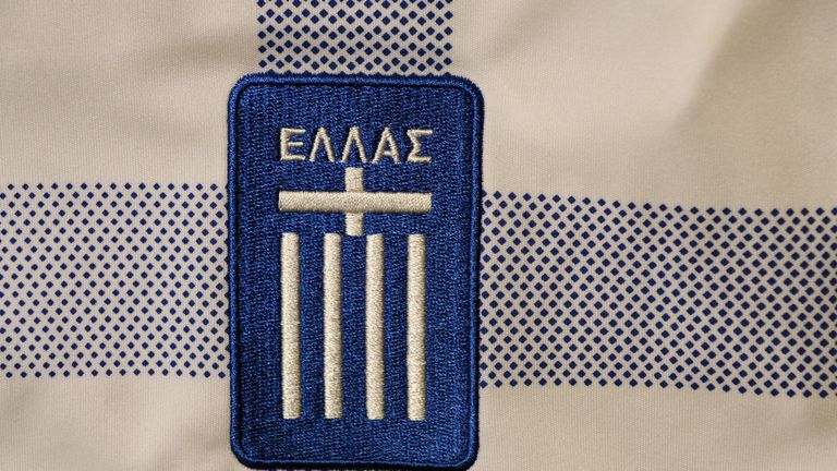 The logo of the Greek football federation 