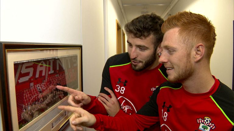 Harrison Reed and Sam McQueen take a tour of Southampton's Academy setup.