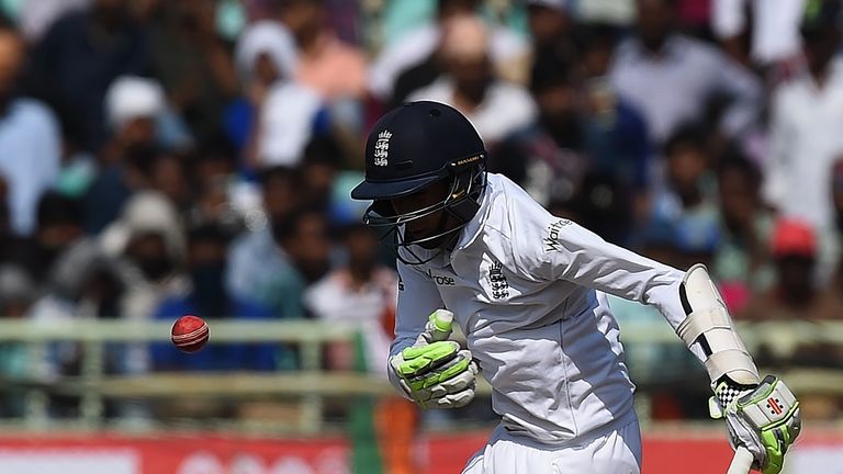 Haseeb Hameed made 25 from 144 balls as England dug in for the draw