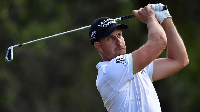 Henrik Stenson during day two of the Nedbank Golf Challenge at Gary Player CC