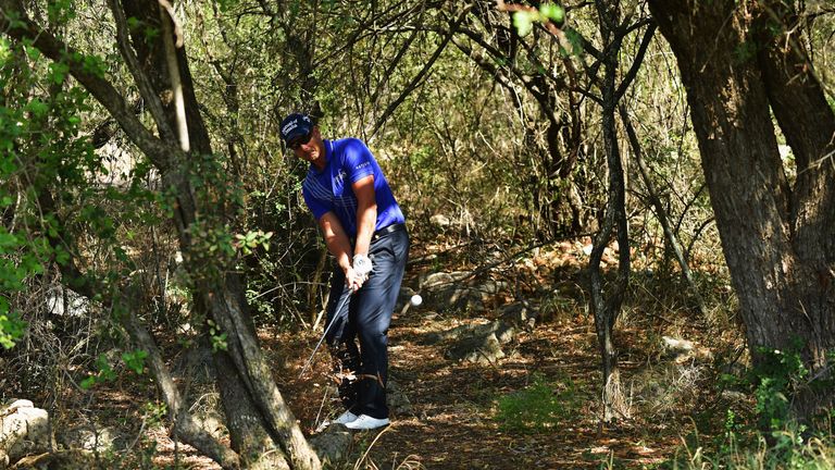Henrik Stenson during the third round of The Nedbank Golf Challenge at Gary Player CC