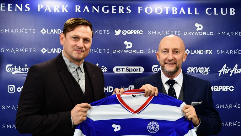 Ian Holloway (right) and Marc Bircham are hoping to bring the good times back to Loftus Road