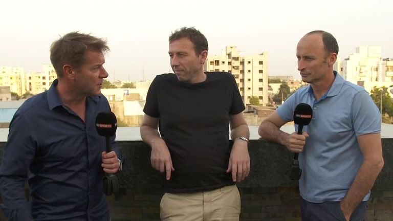 Ath and Nas join Ian Ward on a Rajkot rooftop to preview the series