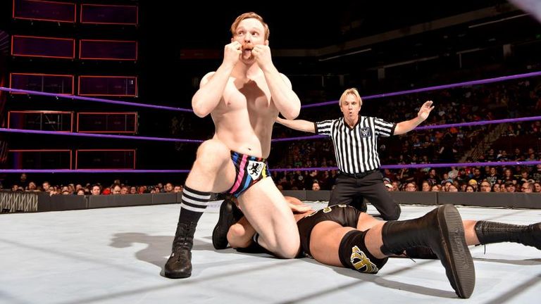 WWE 205 Live - Jack Gallagher v Ariya Daivari
