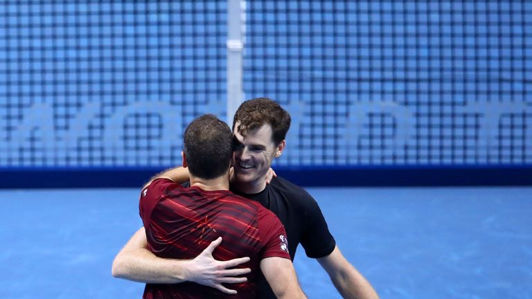 Murray and Soares have won all their matches at The O2 this week so far