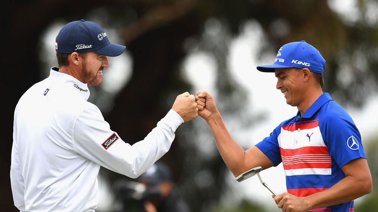 Jimmy Walker and Rickie Fowler finished tied for second