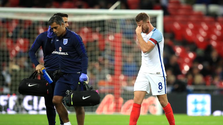 England's Jordan Henderson after the International Friendly at Wembley Stadium, London.