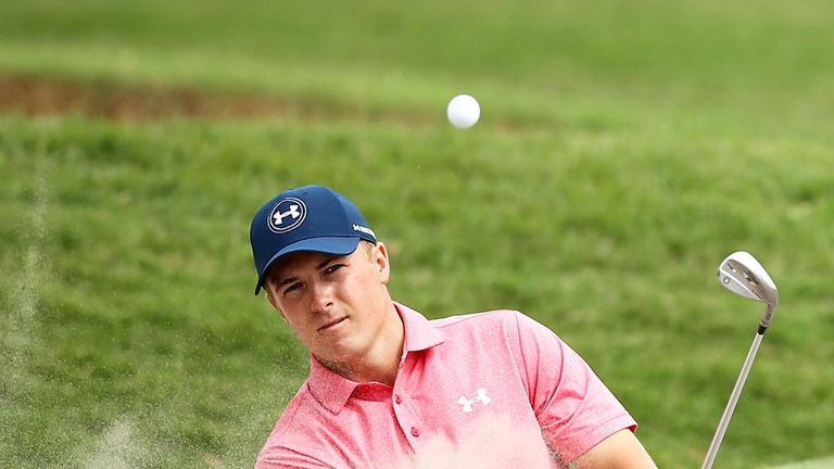 Jordan Spieth is well placed to challenge for the Ausralian Open
