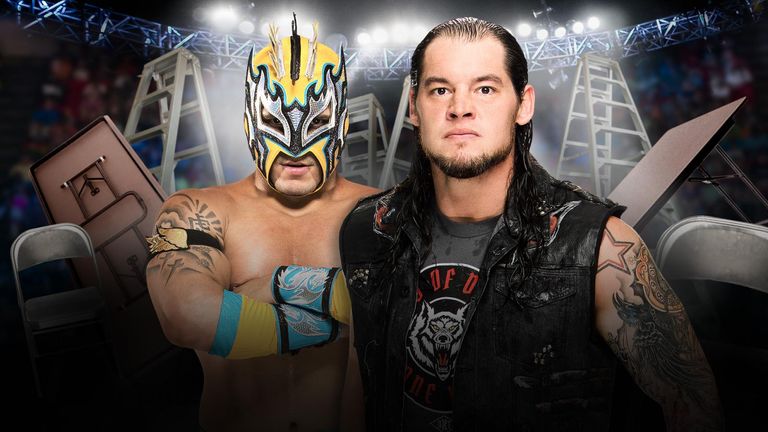 WWE TLC 2016 - Kalisto v Baron Corbin