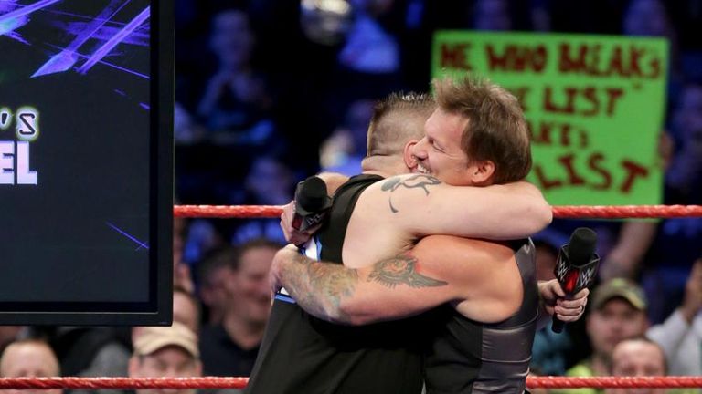 WWE Raw - Chris Jericho and Kevin Owens