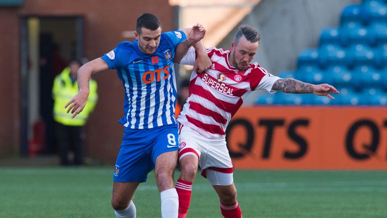 Gary Dicker takes on Dougie Imrie