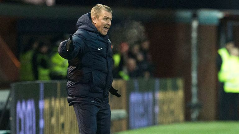 Kilmarnock manager Lee Clark had his side well organised against Celtic