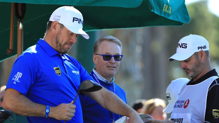 Keith Pelley with Lee Westwood at the Turkish Airlines Open