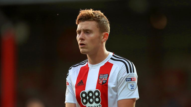 Brentford midfielder Lewis Macleod has been ruled out for the rest of the season
