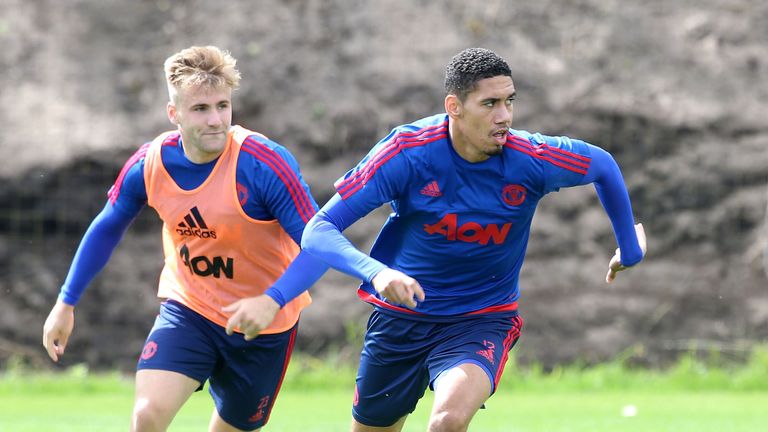 Luke Shaw and Chris Smalling have been backed by England interim manager Gareth Southgate
