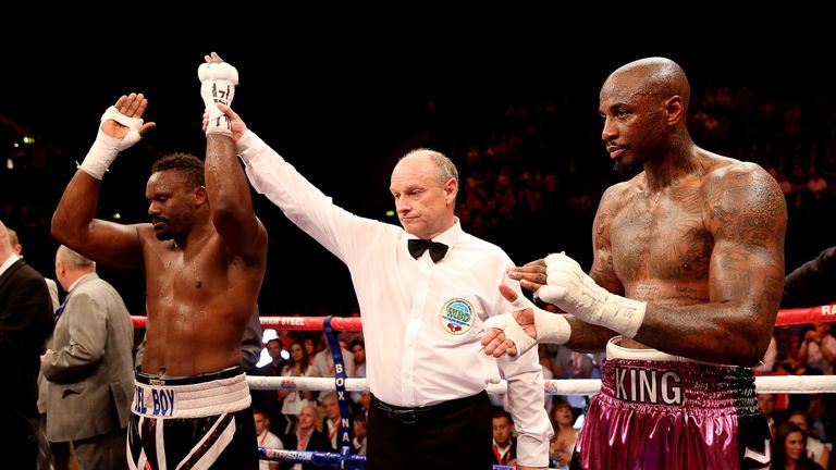 Dereck Chisora and Malik Scott