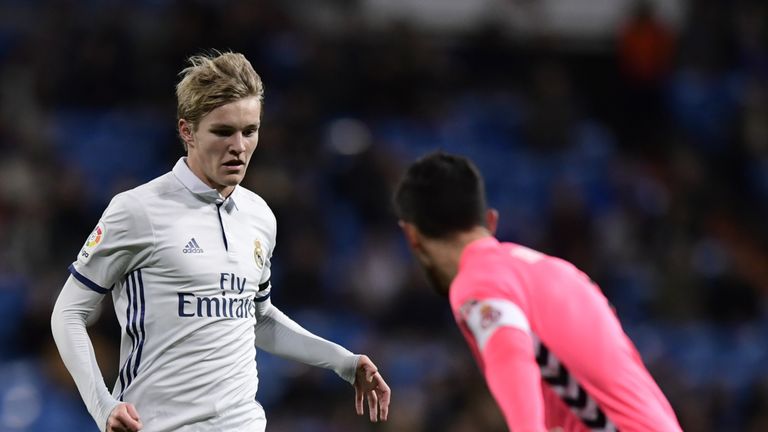 Martin Odegaard's only other senior appearance came in May 2015