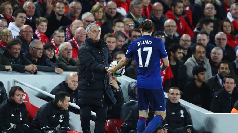 Mourinho has earned the nickname 'the special one', according to Blind