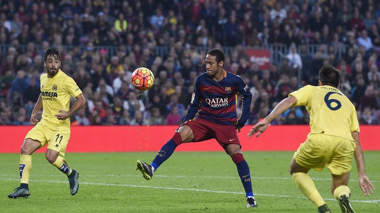 Neymar's goal for Barcelona against Villarreal has made the list