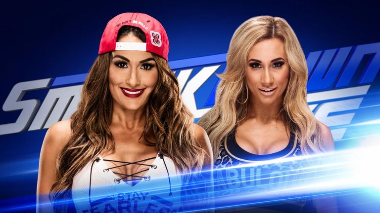WWE Smackdown preview - Nikki Bella v Carmella