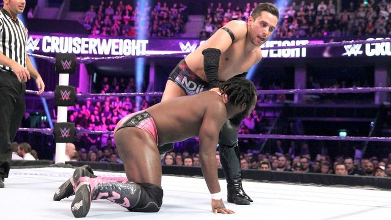 WWE Raw - Noam Dar v Rich Swann