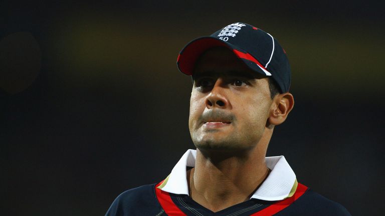 CENTURION, SOUTH AFRICA - SEPTEMBER 27: Owais Shah of England looks pensive during The ICC Champions Trophy match between South Africa and England played a