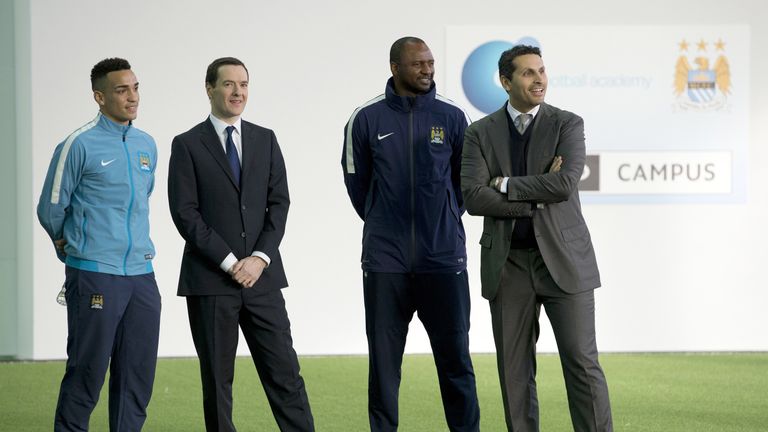 Patrick Viera has been an integral part of the City Football Group