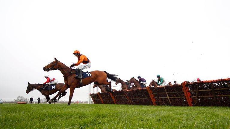 Leighton Aspell riding Potters Legend