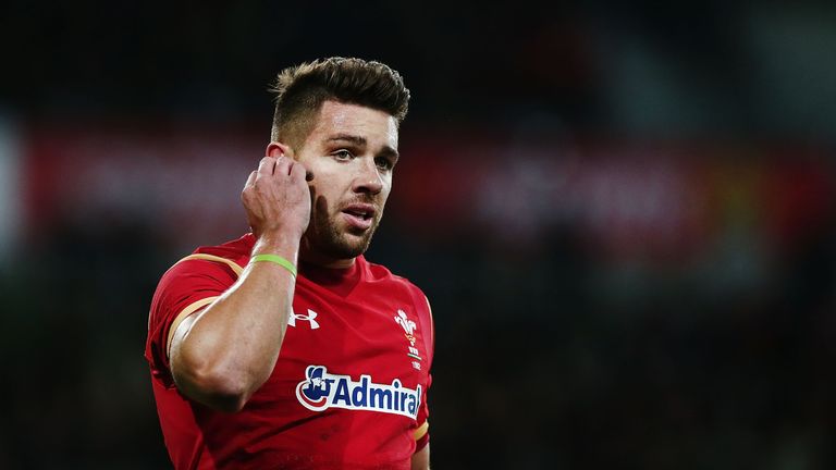 DUNEDIN, NEW ZEALAND - JUNE 25:  Rhys Webb of Wales looks on during the International Test match between the New Zealand All Blacks and Wales at Forsyth Ba