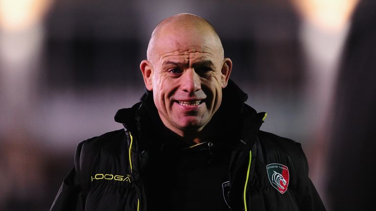 BATH, UNITED KINGDOM - NOVEMBER 04: Richard Cockerill, Director of Rugby of Leicester Tigers during the Anglo-Welsh Cup match between Bath Rugby and Leices