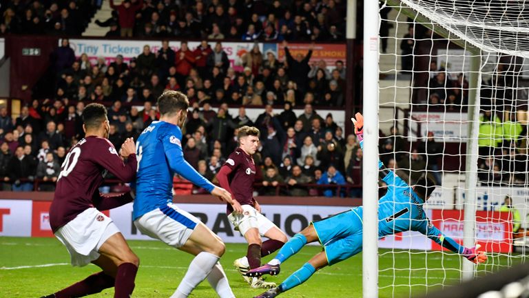 Muirhead scores his second of the match