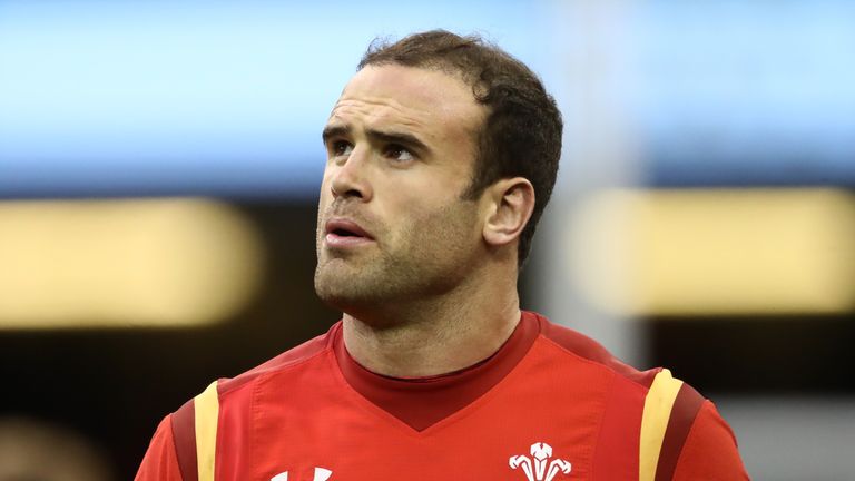 A different role to normal for Jamie Roberts his weekend