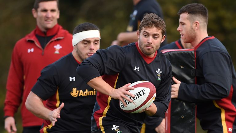 Leigh Halfpenny returns to full-back against South Africa with Liam Williams back on the wing