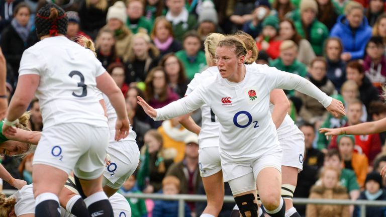 Rochelle Clark during England's win over Ireland in Dublin