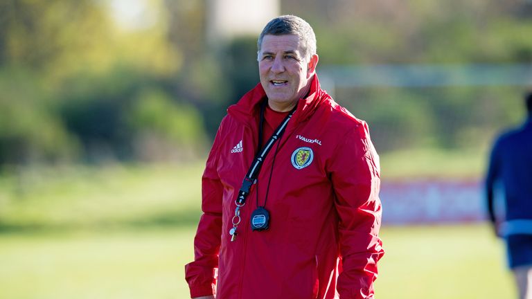 Scotland assistant manager Mark McGhee expects Scott Brown to be fit to face England 