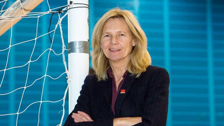 Scotland Women's football coach Anna Signeul