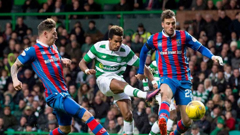 Scott Sinclair puts Celtic on their way shortly after half-time