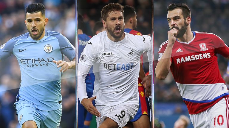 Fernando Llorente and Alvaro Negredo star in latest Sky Sports Fantasy Football team of the week
