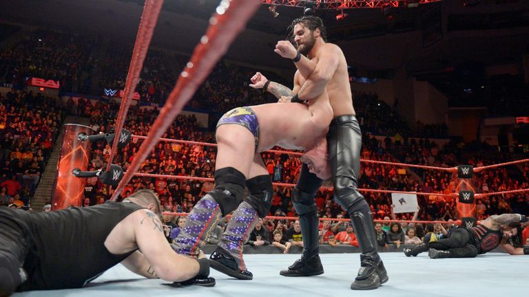 WWE Raw - Seth Rollins, Chris Jericho