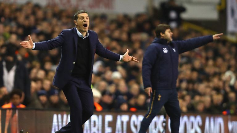 Slaven Bilic says the late defeat to Spurs is difficult to swallow