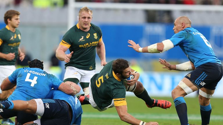 South Africa also went down to a first ever defeat to Italy earlier this month 