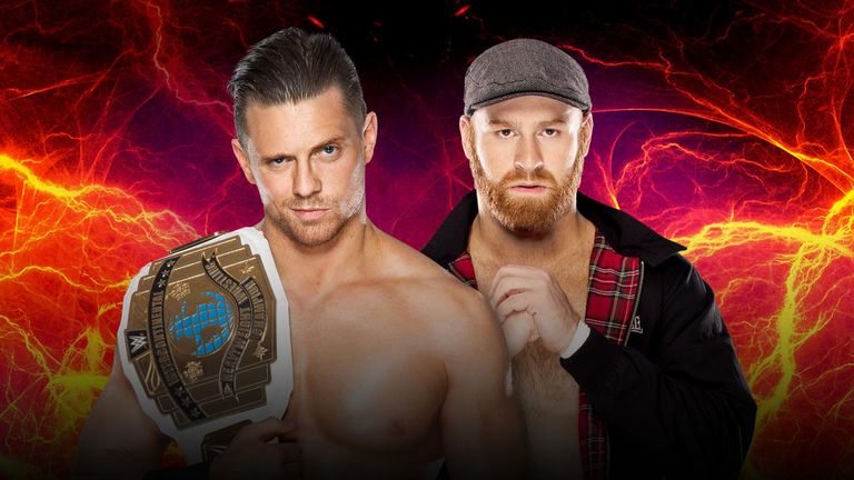 WWE Survivor Series - The Miz v Sami Zayn