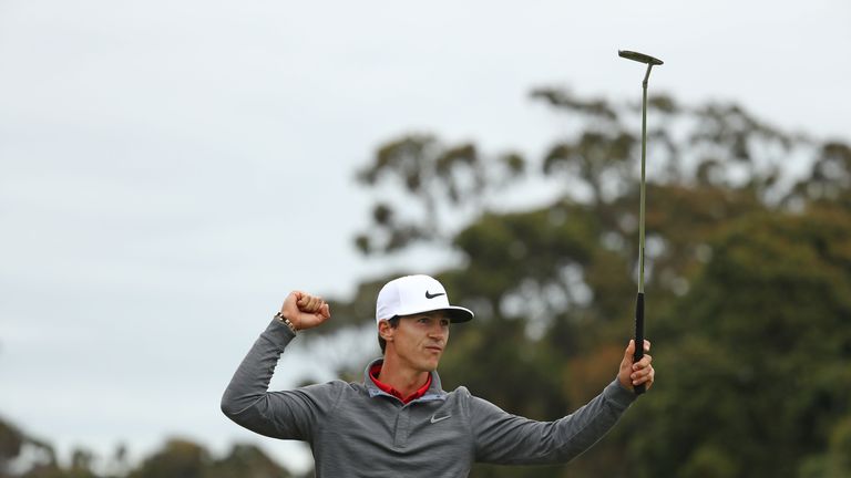 Thorbjorn Olesen made three straight birdies on the back nine and sealed victory with another at the last