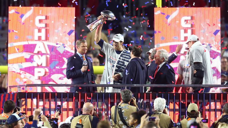 For Patriots' fourth Super Bowl victory, the largest championship