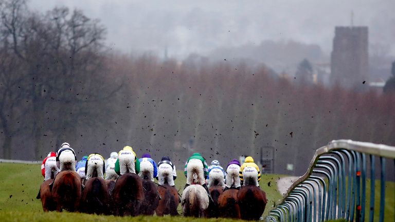 The view at Towcester racecourse