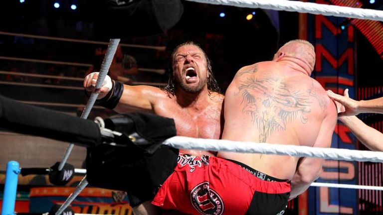 WWE SummerSlam 2012 - Brock Lesnar v Triple H