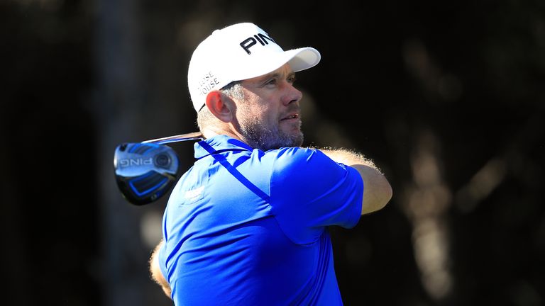 ANTALYA, TURKEY - NOVEMBER 03:  Lee Westwood of England tees off on the 9th hole during day one of the Turkish Airlines Open at the Regnum Carya Golf & Spa